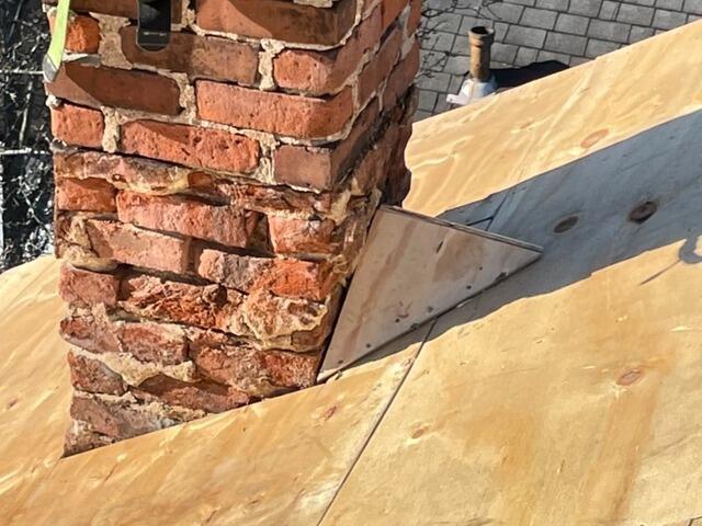 New Chimney Cricket Is Installed