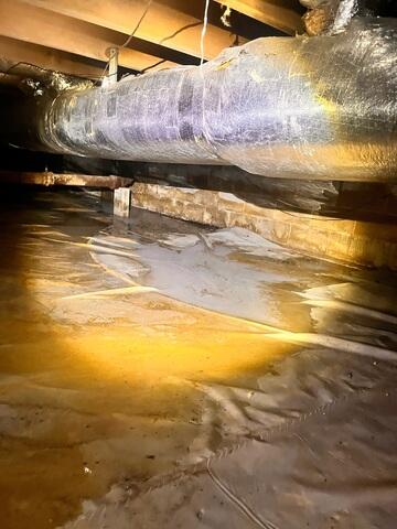Wet Crawl Space