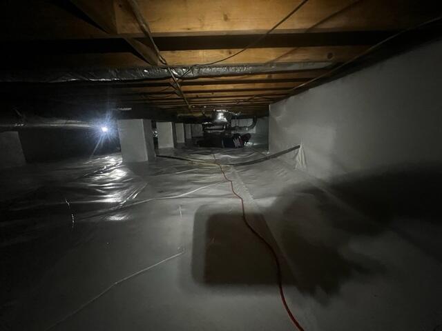 Encapsulated Crawl Space