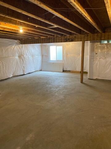 Before Basement Finishing