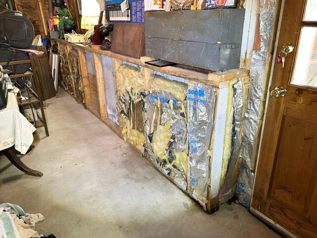 Wet Spots & Old Insulation