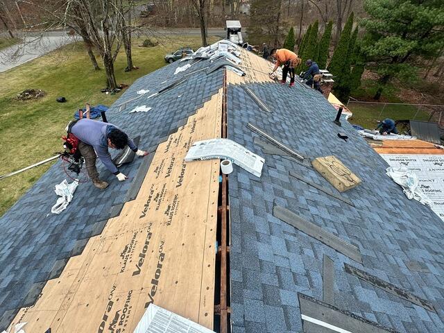 New Shingles Are Installed