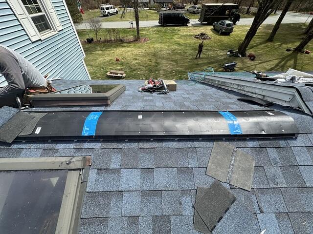 Ridge Vent Is Installed