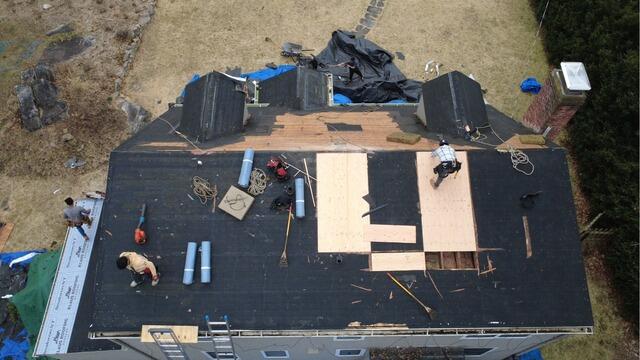 New Plywood Is Installed