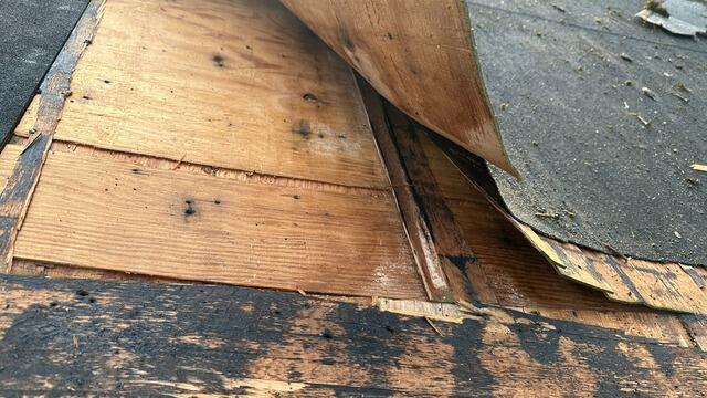 Bad Plywood Is Found & Removed