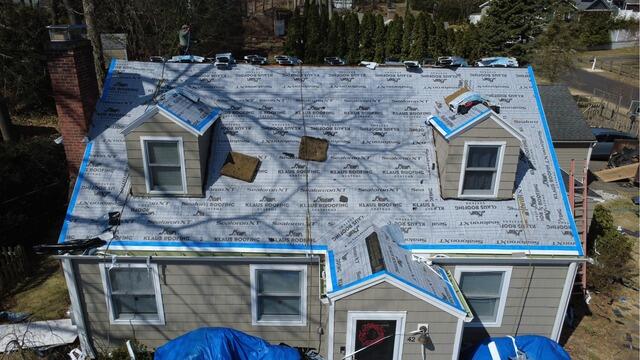 New Underlayment Is Installed