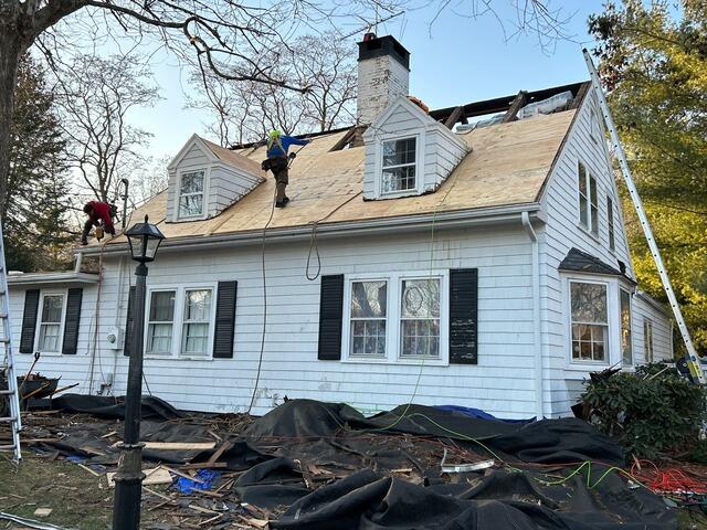 New Plywood Is Installed