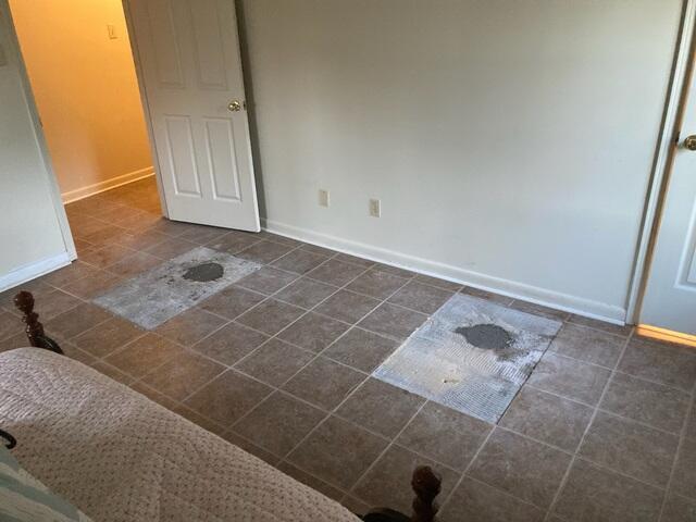 Slab Piers Installed