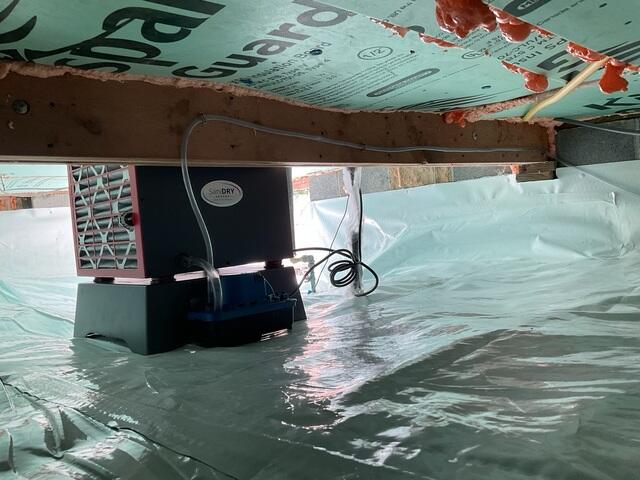 SaniDry Sedona Dehumidifier