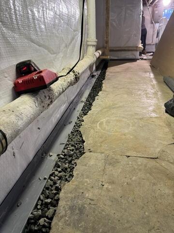 During WaterGuard Install