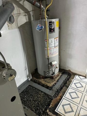 During WaterGuard Install