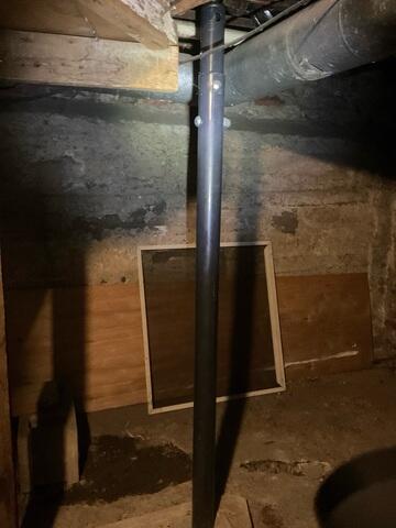 Failing Support Post