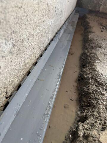 WaterGuard Placed in the Trench