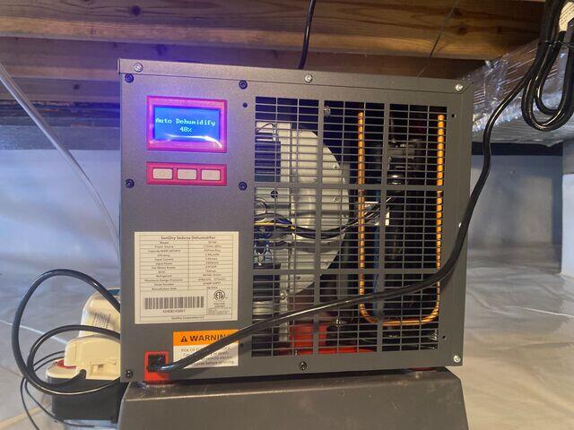 Crawl Space Encapsulation and Insulation Upgrade in Preston, MD