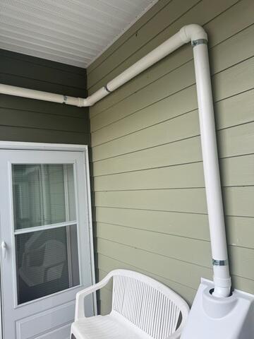 Exterior Radon Pipe