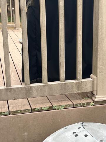 Deck before