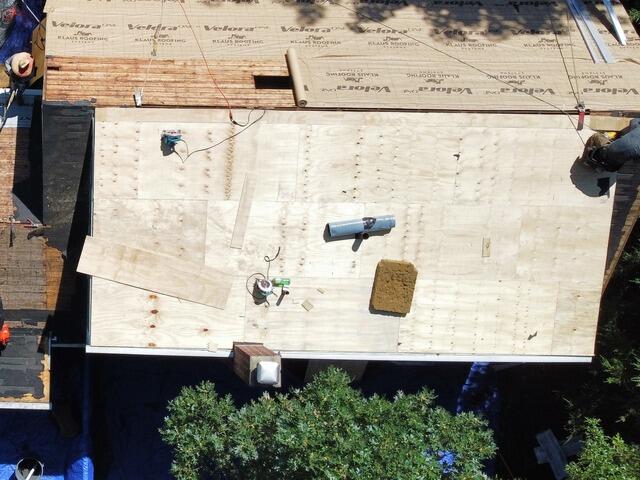 New Plywood Is Installed