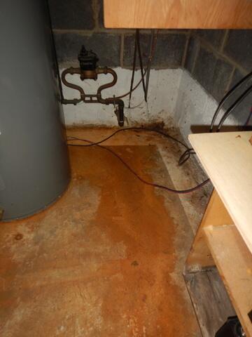 Before Sump Pump Installation
