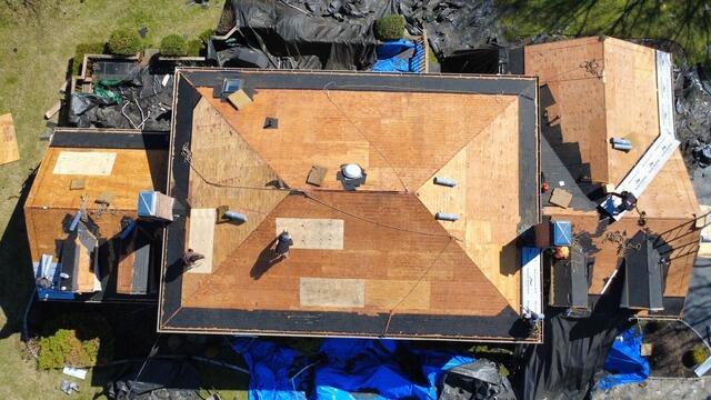 New Plywood Is Installed