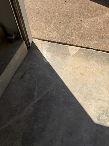 Seamless Concrete Repair at Garage Entry