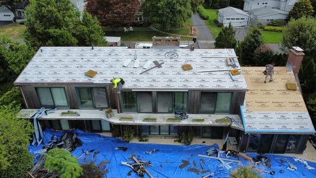 Underlayment Is Installed
