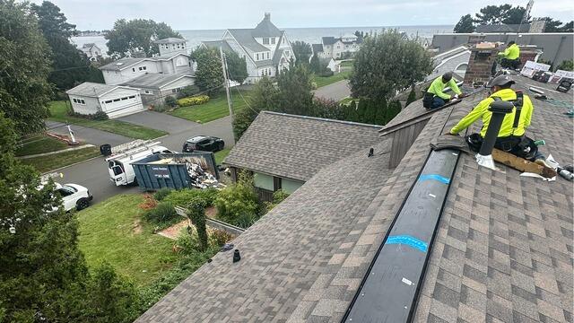 Ridge Vent Is Installed