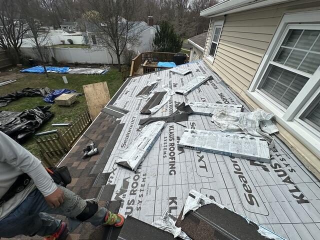 New Shingles Are Installed