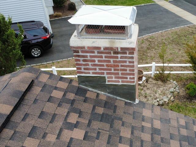New Flashing on the Chimney