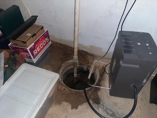 Old Sump Pump