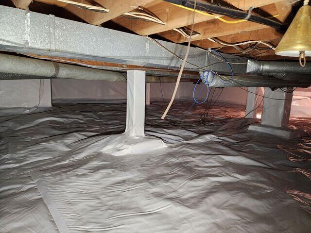 Moisture-Proof Crawl Space
