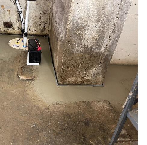 Basement Waterprooofing System