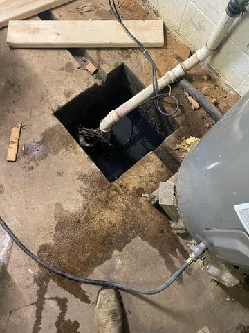 Old Sump Pump