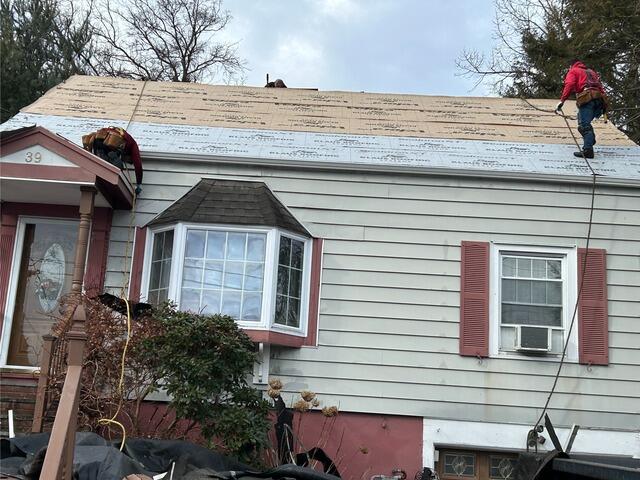 Underlayment Is Installed