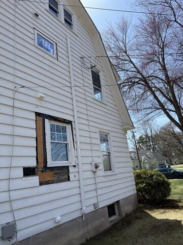 Exterior house windows