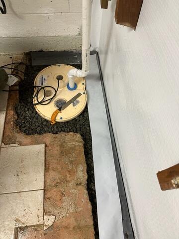 Sump Pump Installation