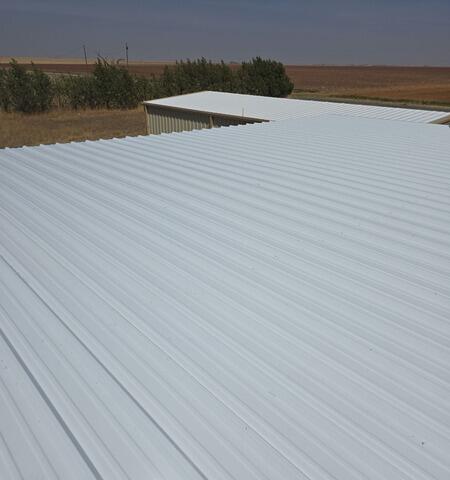 Finished Metal Roof