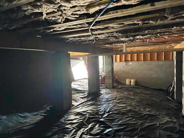 Old Vapor Barrier