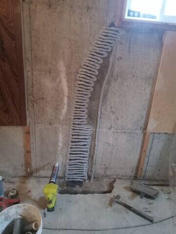 Add selant and drainage