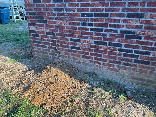 Foundation Stabilized and Soil Repacked