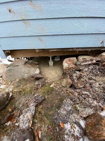 After Photo - Exterior View of Corner Stabilized with SmartJack®