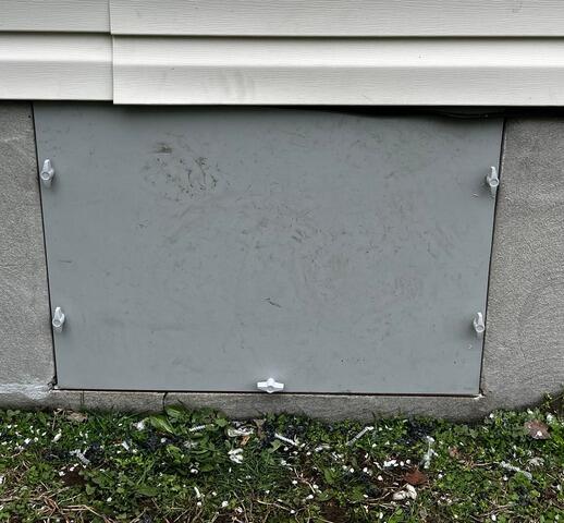 Secure EverLast™ Crawl Space Door