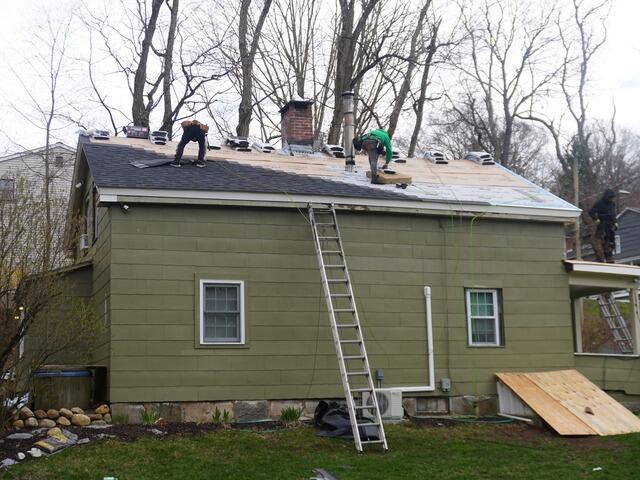 New Shingles Go On