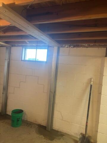 Foundation Wall Stabilized with PowerBraces