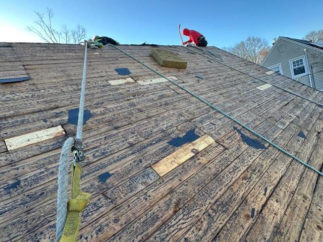 New Plywood Is Installed