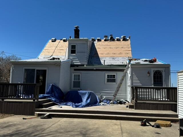 Underlayment Is Installed