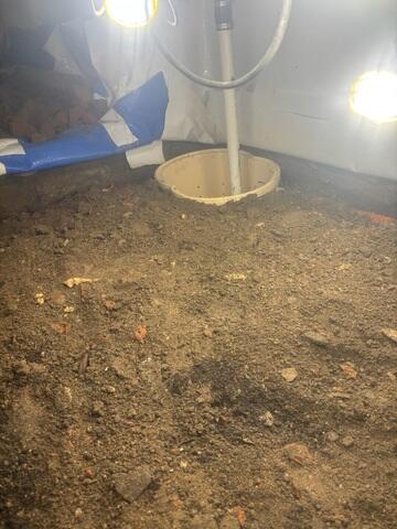 TripleSafe Sump Pump Installed