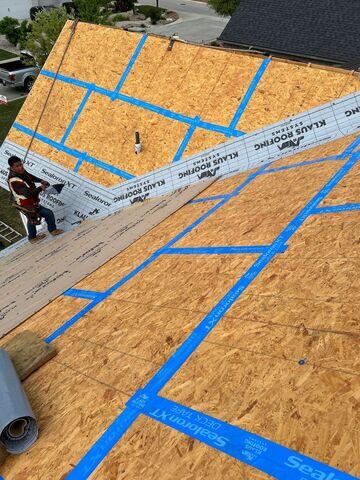 Installing Seam Tape
