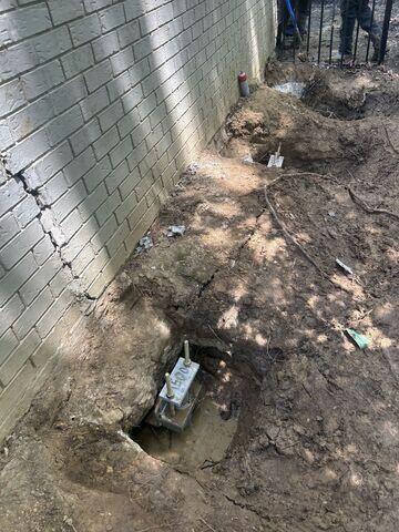 Helical Piers Installed