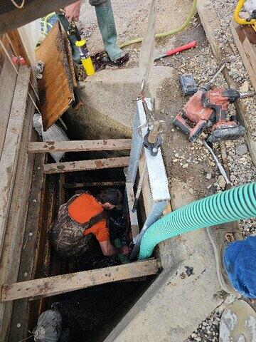Water Successfully Diverted