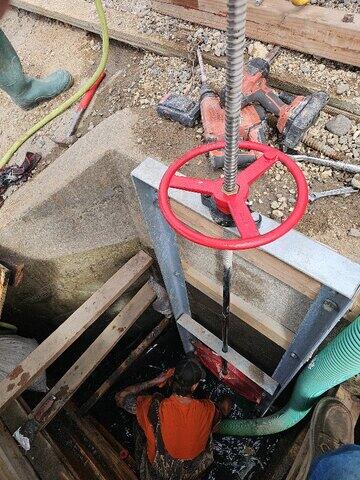 Down Inside the Cofferdam